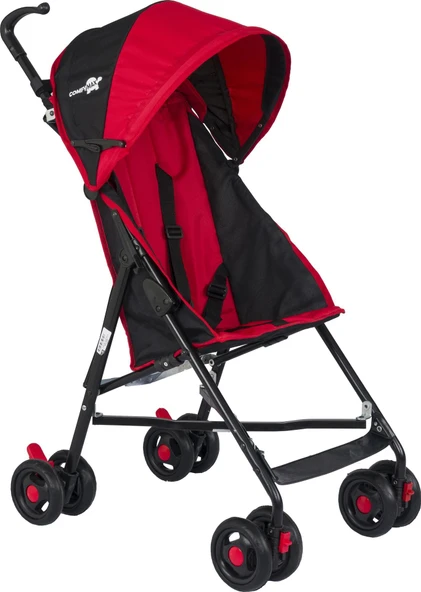 Comfymax Comfort II Baston Bebek Arabası - Kırmızı ürün görseli 1