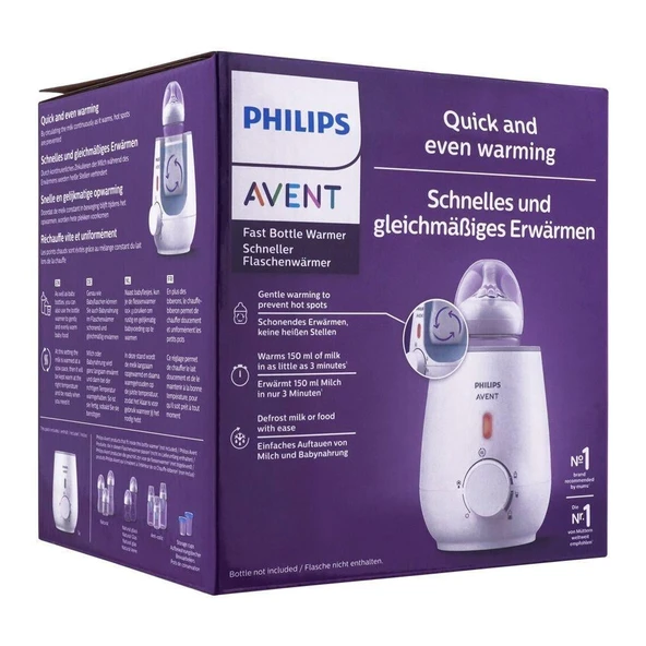 Philips Avent Hızlı Biberon Isıtıcı SCF355/07 ürün görseli 1