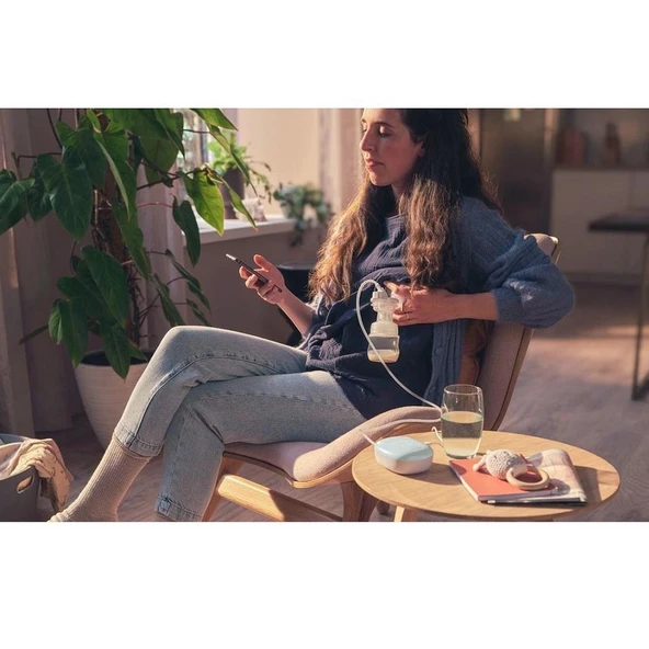 Philips Avent Essentials Tekli Elektrikli Göğüs Pompası SCF323/11 - Resim 6