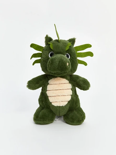 Yeşil Ejderha Peluş Oyuncak – 25 cm Sevimli Yumuşak Dolgulu Çocuk Oyuncağı & Hediye - Resim 5