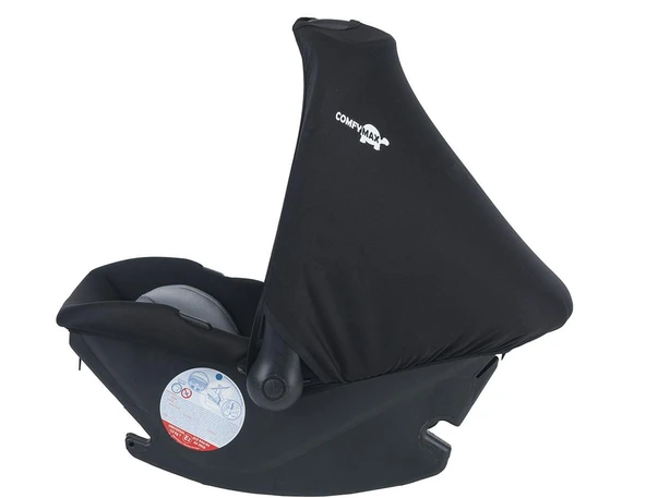 Comfymax 0-13 kg Oto Koltuğu Ana Kucağı – Storm Grey - Resim 3