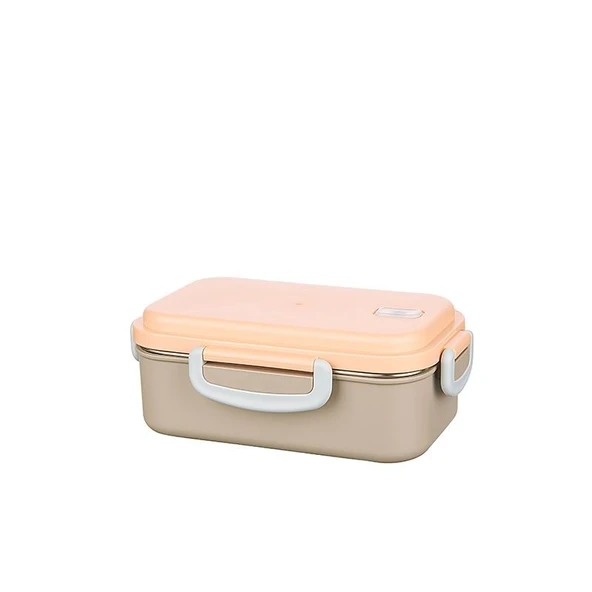 beslenme kabı çelik sefer tası - yemek termosu saklama kabı 450ml. ürün görseli 1