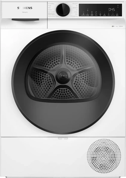 SİEMENS WQ42J200TR iQ500 Isı Pompalı Kurutma Makinesi 9 kg ürün görseli 1