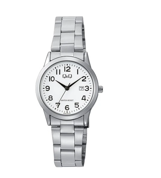 QQ Marka Kadın Metal Tam Rakamlı Takvimli Saat A45A-001PY-QQ127 ürün görseli 1