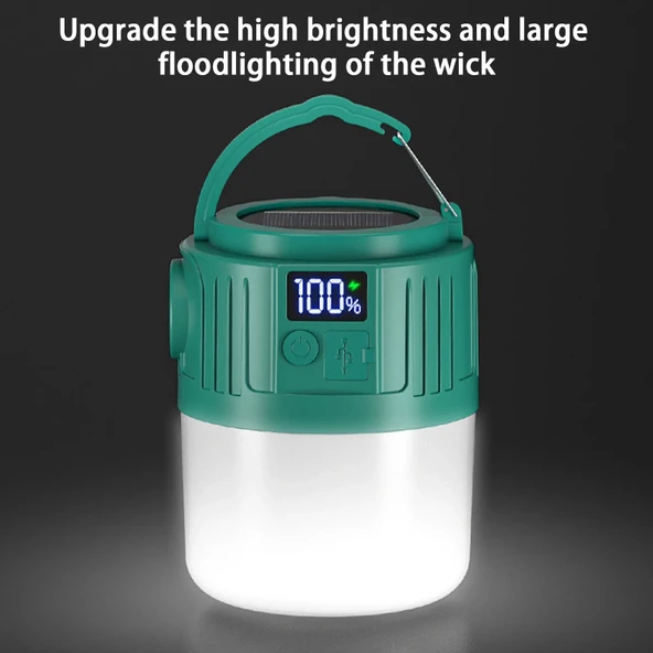 Solar Led Kamp Lambası (2818) - Resim 2