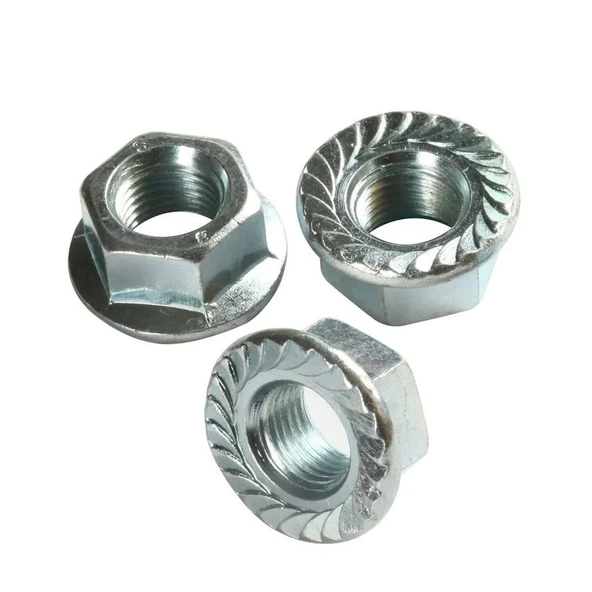 10 Adet M8 Altıköşe Flanşlı Somun ürün görseli 1