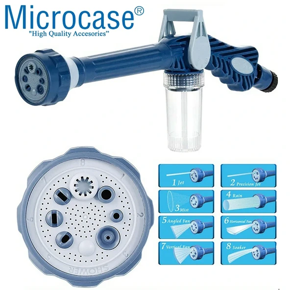 Köpüklü Oto Araba Araç Yıkama Aparatı Basınçlı Su Tabancası (5314) - Resim 2