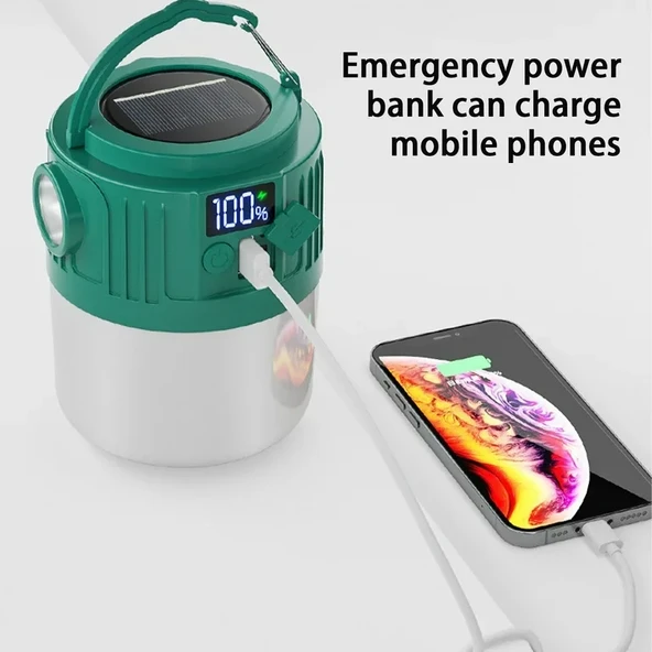 Solar Led Kamp Lambası (2818) ürün görseli 1