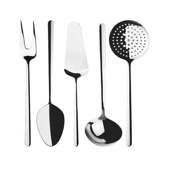 Bahama 5 Parça Çelik Servis Seti - Resim 2