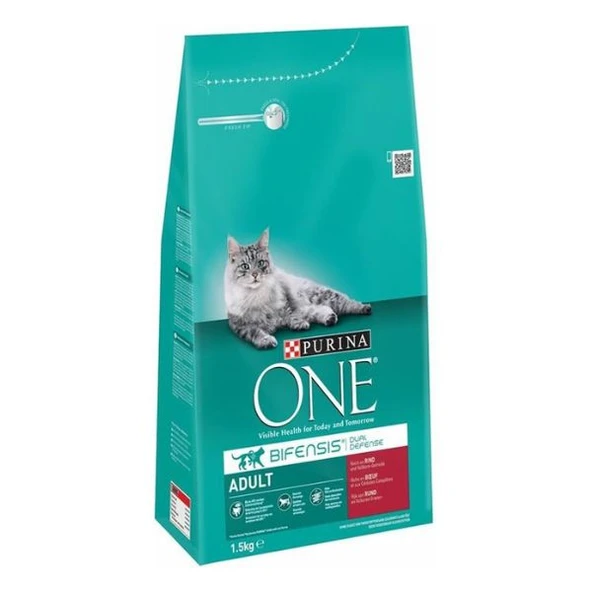 Purina One Sığır Etli Yetişkin Kedi Maması  1.5 Kg ürün görseli 1
