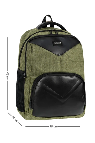 LAPTOP BÖLMELİ GÜNLÜK OKUL SIRT ÇANTASI ürün görseli 1