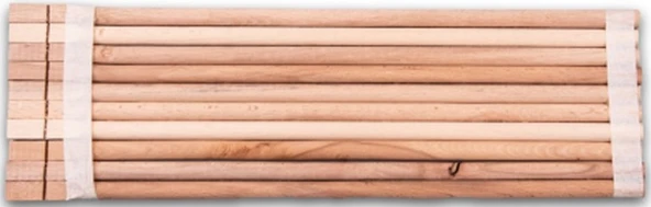 Tahta (Ahşap) Tünek 10 Adet 40 Cm Gürgen Ağacından ürün görseli 1