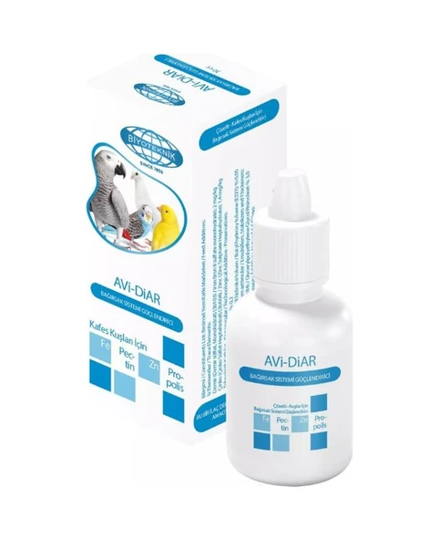 Biyoteknik Avi-Diar Kuşlar İçin Bağırsak Sistemi Güçlendirici ürün görseli 1