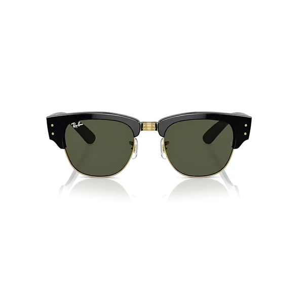 Ray-Ban RB0316S 901/31 50 Mega Clubmaster Unisex Kare Siyah Güneş Gözlüğü - Resim 3