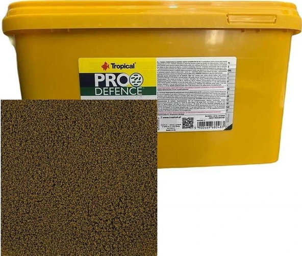 500 Gr Tropical Pro Defence-XXS Boy Probiyotikli Granül Balık Yemi ürün görseli 1