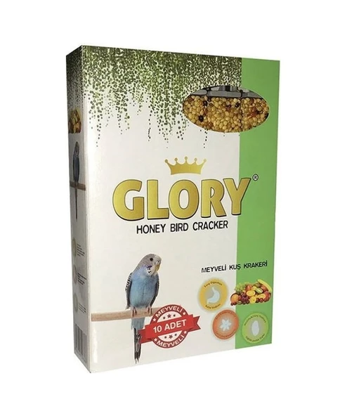 Glory Meyveli Muhabbet Kuşu Krakeri 10 x 10'lu ürün görseli 1