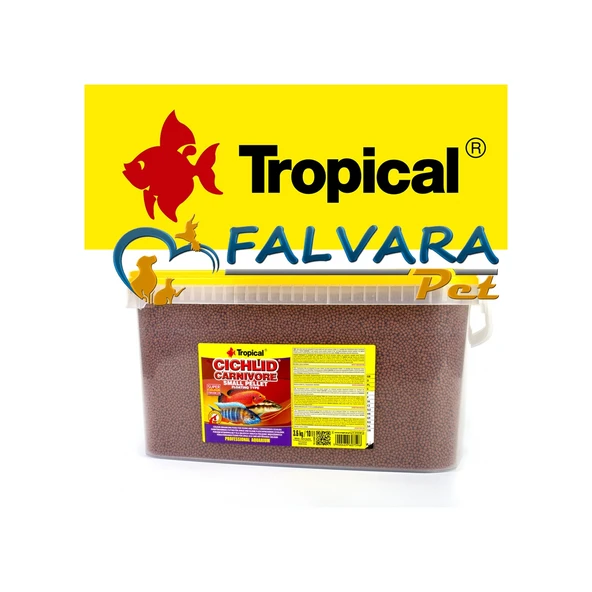 Tropical Cichlid Carnivore Small Pellet 500 Gram Küçük Granül Bal - Resim 6