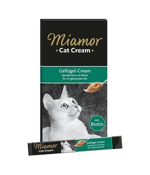 Miamor Geflügel Cream Tavuklu Yetişkin Kedi Ödülü 15 G ürün görseli 1