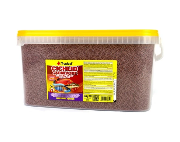 Tropical Cichlid Carnivore Small Pellet 100 Gram Küçük Granül Bal - Resim 2