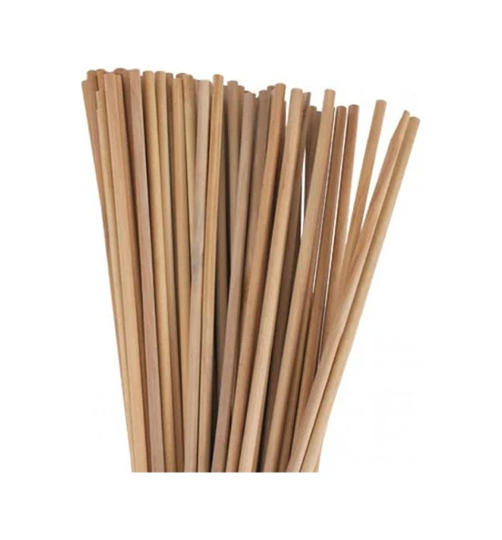 Tahta Ahşap Tünek 5 Adet 40 Cm Gürgen Ağacından - Resim 4