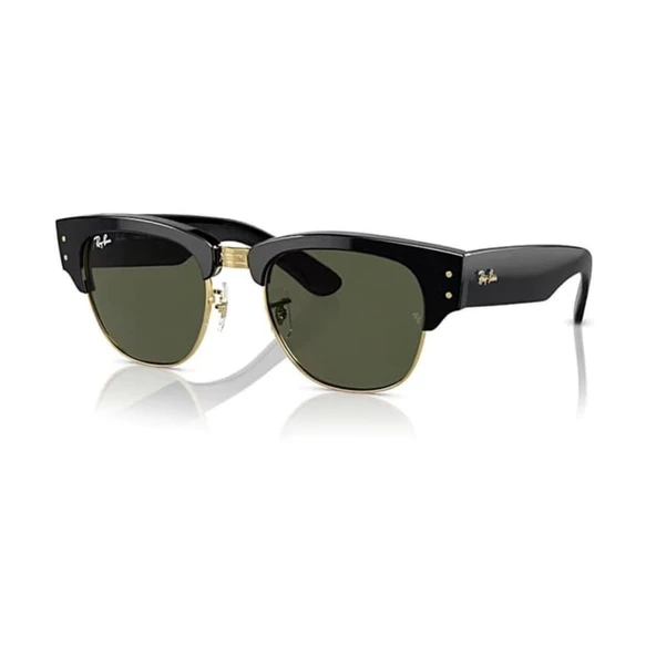 Ray-Ban RB0316S 901/31 50 Mega Clubmaster Unisex Kare Siyah Güneş Gözlüğü ürün görseli 1