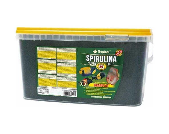 Tropical Süper Spirulina Forte Granulat Granül Yem 1 KG ürün görseli 1