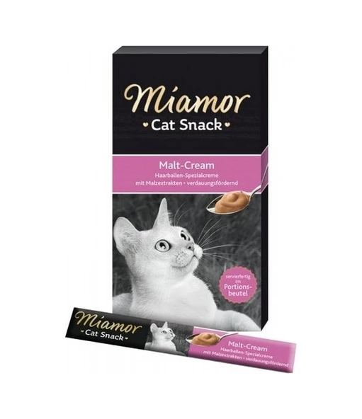 Miamor Cream Malt Kedi Ödülü 6 x 15 G ürün görseli 1