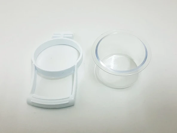 T-Pet Kelepçeli Tünekli Şeffaf Mamalık 10 Adet ürün görseli 1