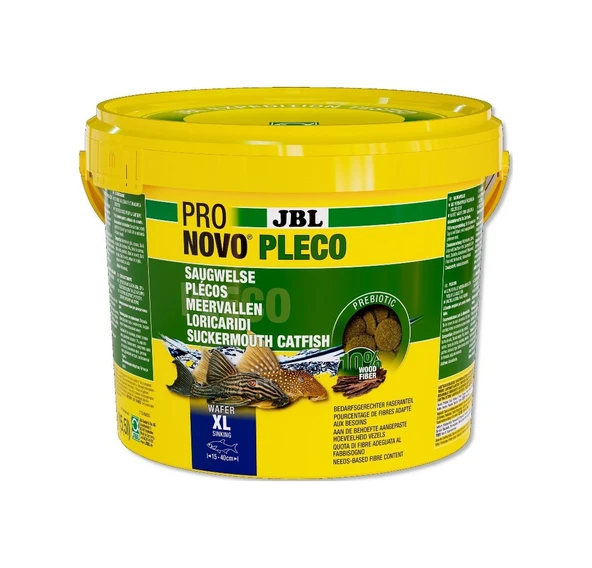 Jbl Pro Novo Pleco Wafer XL Vatoz İçin Tablet Yem 1 KG ürün görseli 1