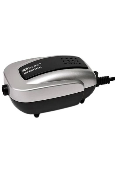 Resun Air 2000 Tek Çıkışlı Akvaryum Hava Motoru 1.8 L/Dk+Hava Seti - Resim 2