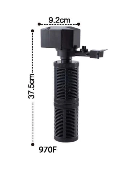 Dophin 970F Akvaryum İç Filtresi. (1400 Lt/Saat 248 Watt) ürün görseli 1