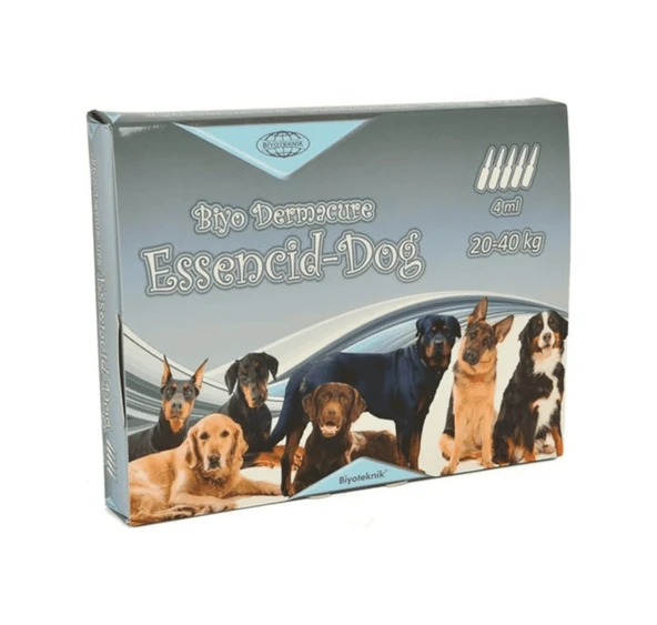 Biyoteknik Essencid Dog 20 - 40 KG Köpek Damlası 5 x 4 ML ürün görseli 1