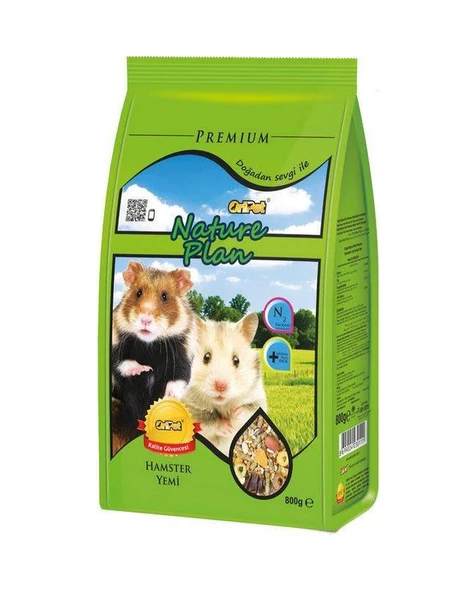 Nature Plan Hamster Yemi 800  Gr - Resim 2