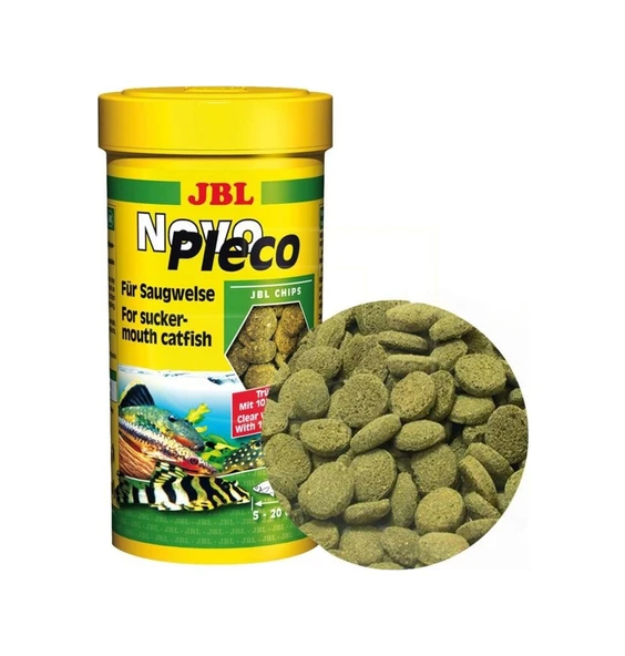 Jbl Novo Pleco Vatoz için Tablet Yem 500 G Kovadan Bölme - Resim 2