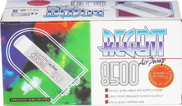 Regent 8500 Çift Çıkışlı Sessiz. Güçlü Hava Motoru ürün görseli 1