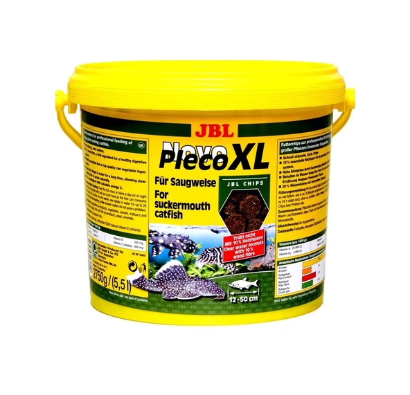 Jbl Novo Pleco Xl Vatoz İçin Tablet Yem 100 G Kovadan Bölme - Resim 4