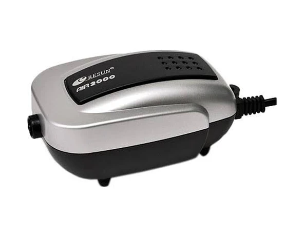 Resun Air 2000 Tek Çıkışlı Akvaryum Hava Motoru 1.8 Lt/Dakika - Resim 7