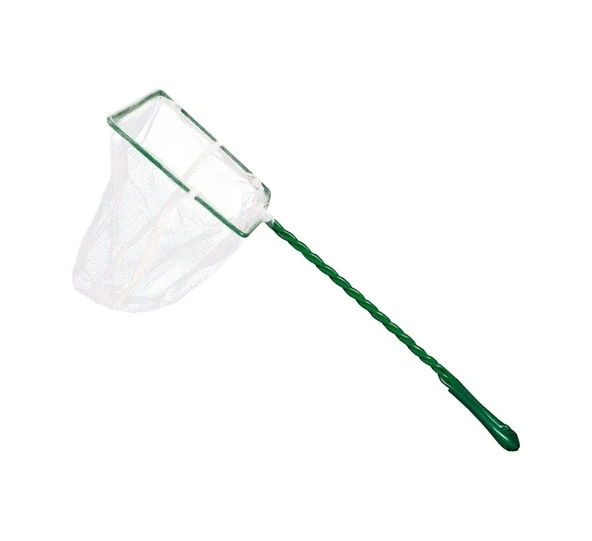 Birevcil 2 Numara Beyaz Akvaryum Balık Kepçesi 12X9X23 32  Cm ürün görseli 1