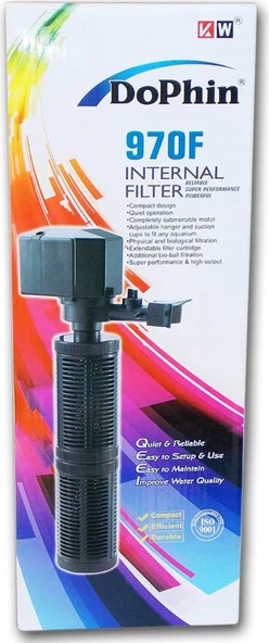 Dophin 970F Akvaryum İç Filtresi. (1400 Lt/Saat 248 Watt) - Resim 2
