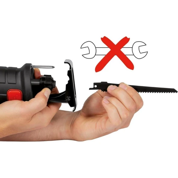 Kraftixx by Einhell KX-RS 18/1 Akülü Kılıç Testere 2X3 Amper 4514020S3 - Resim 3