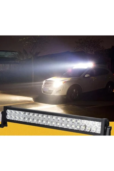 ASTRALED Offroad Led Bar 80 cm 180 W 60 LED Delici/yayıcı Beyaz Işık Tepe Lamba Tavan Panjur Projeksiyon - Resim 2