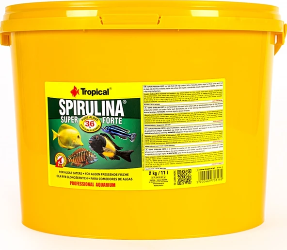 Tropical Süper Spirulina Forte Pul Yem 250 G ürün görseli 1