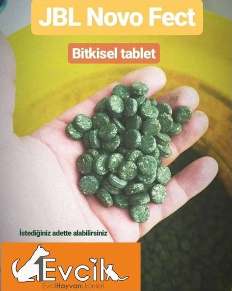 Jbl Novo Fect Bitkisel Tablet Yem Açık 250 Gam 700-720 Adet ürün görseli 1