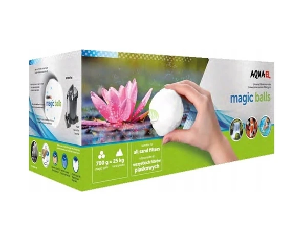 5 Adet Aquael Magıc Balls Filtre Malzemesi - Resim 4