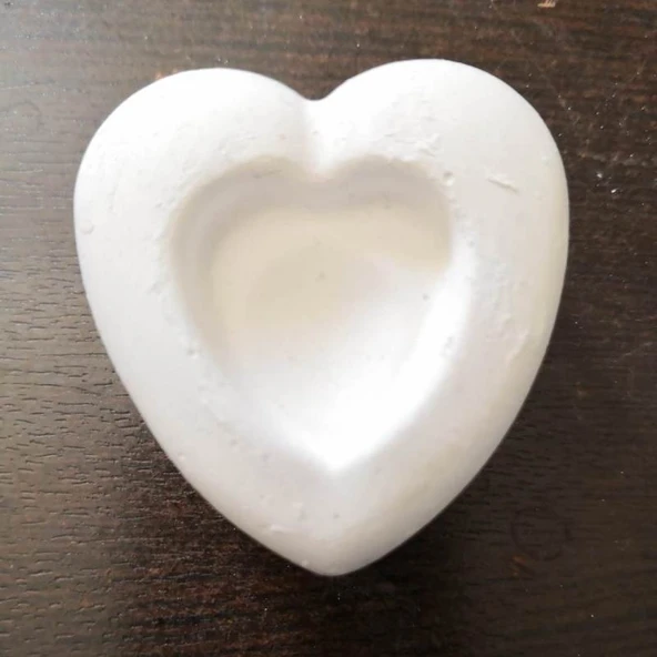 10 Adet Kuşlar İçin Birevcil Kalpli Gaga Taşı (Kutusuz) 5x5x2 cm - Resim 3