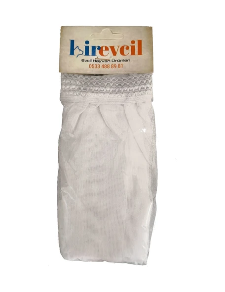 Birevcil (L) (55x30x30) cm Kafes Tülü Tamamen Beyazdır - Resim 4