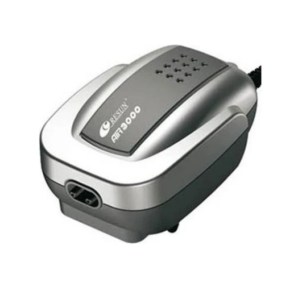 Resun Air 3000 Çift Çıkışlı Akvaryum Hava Motoru 3 Lt/Dakika - Resim 3