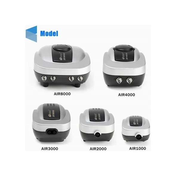 Resun Air 2000 Tek Çıkışlı Akvaryum Hava Motoru 1.8 Lt/Dakika - Resim 5