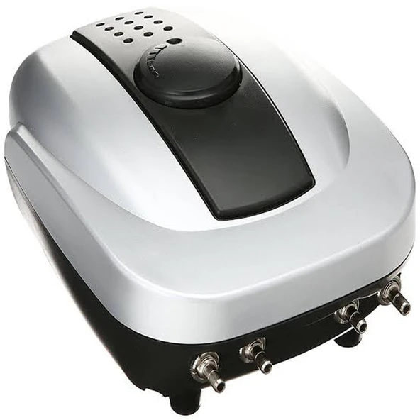 Resun Air 8000 Dört Çıkışlı Akvaryum Hava Motoru 9 Lt/Dk+ Hava Seti - Resim 4