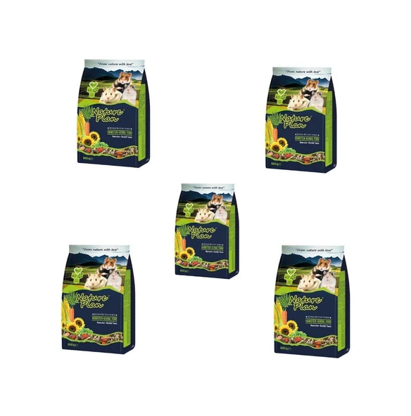 Nature Plan Hamster Yemi 800 Gr 5 Adet ürün görseli 1